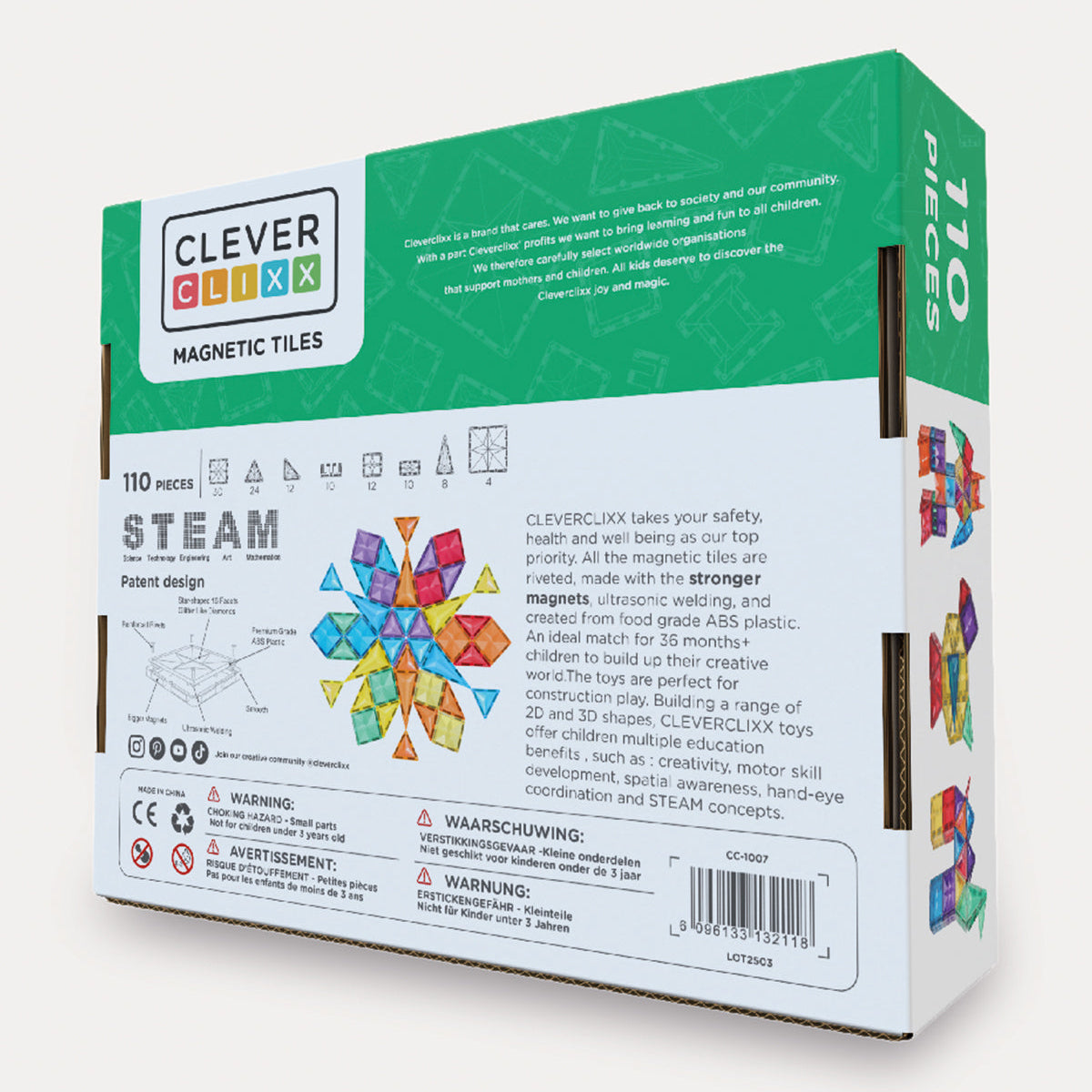 Cleverclixx Inventive Pack Intense 110 Pieces