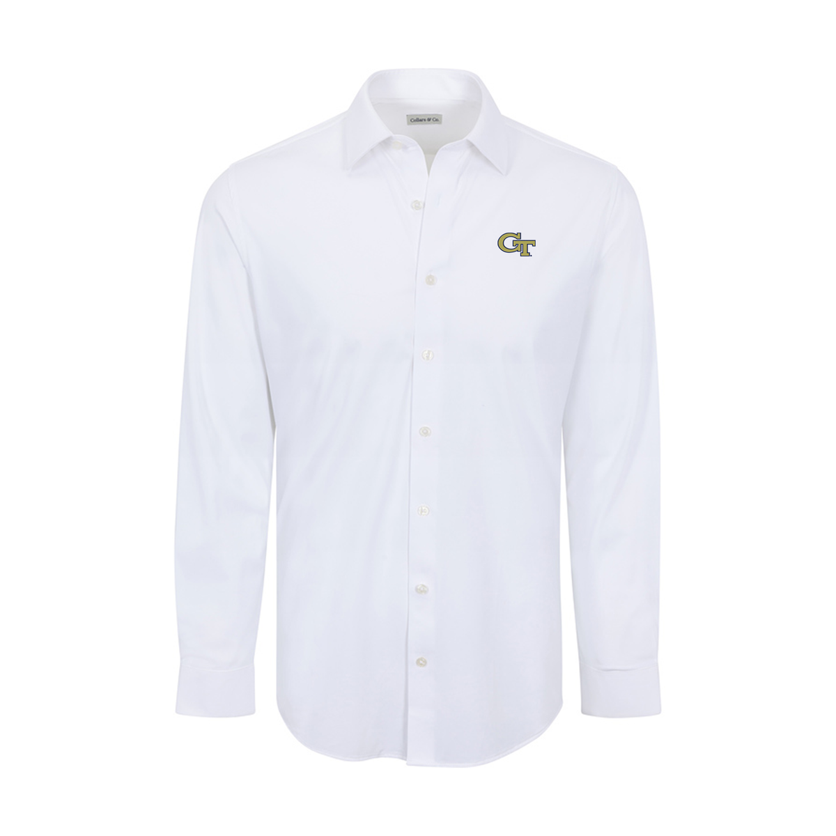 Georgia Tech Apex Performance Dress Shirt White