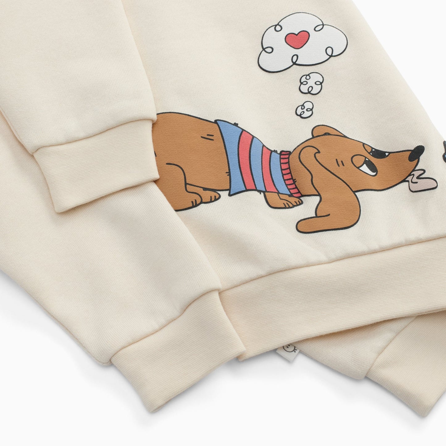 Daydreaming Dog Oversized Sweatshirt