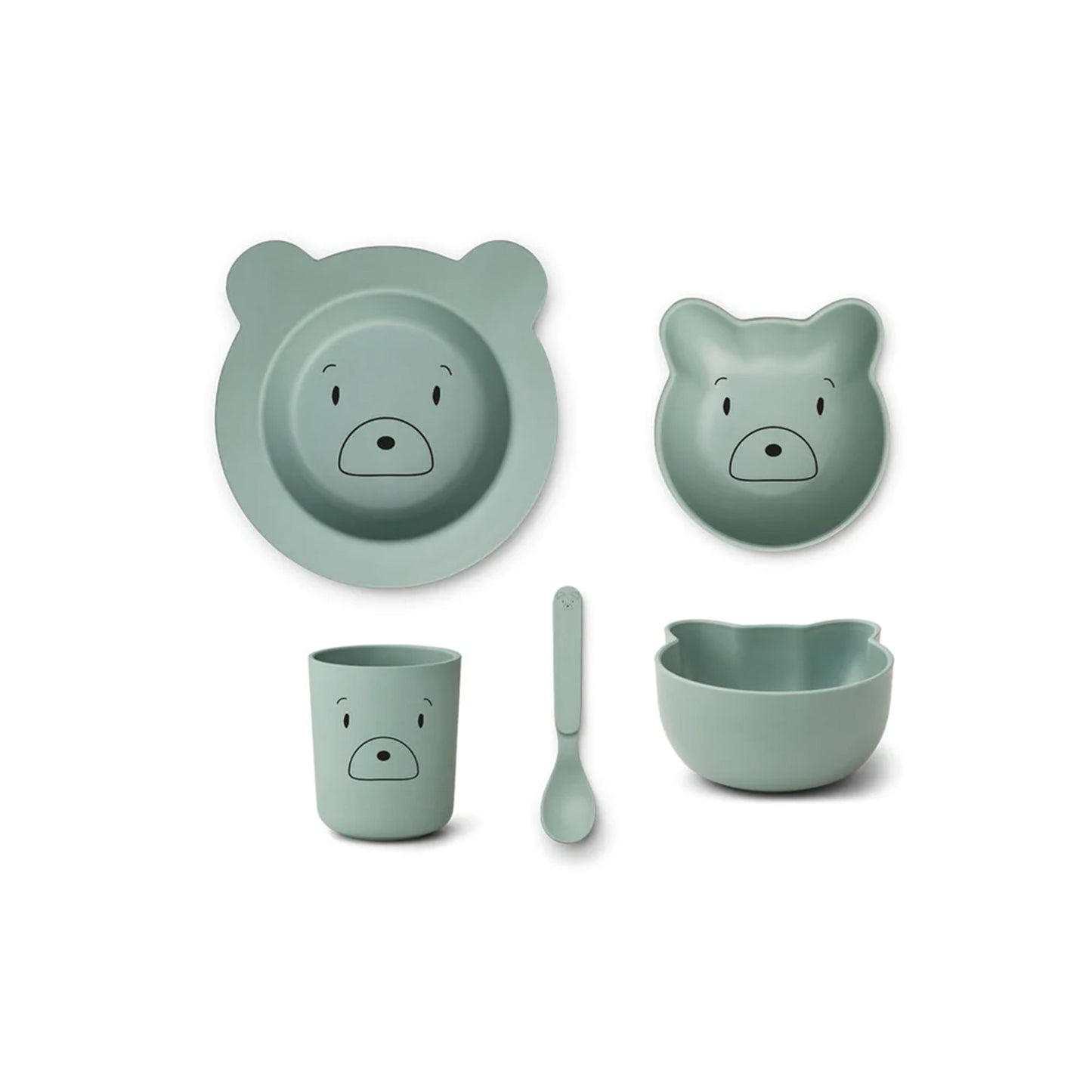 Cat Rose Liewood Joana Baby Feeding Set