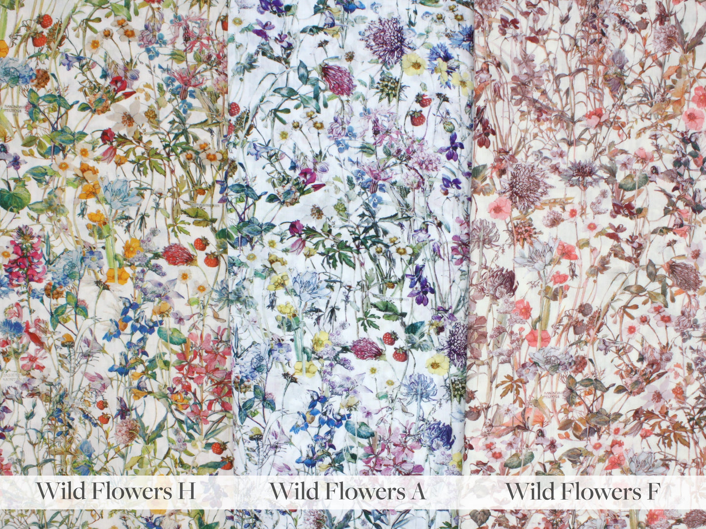 Liberty Fabrics - Wild Flowers A Tana Lawn™ Cotton