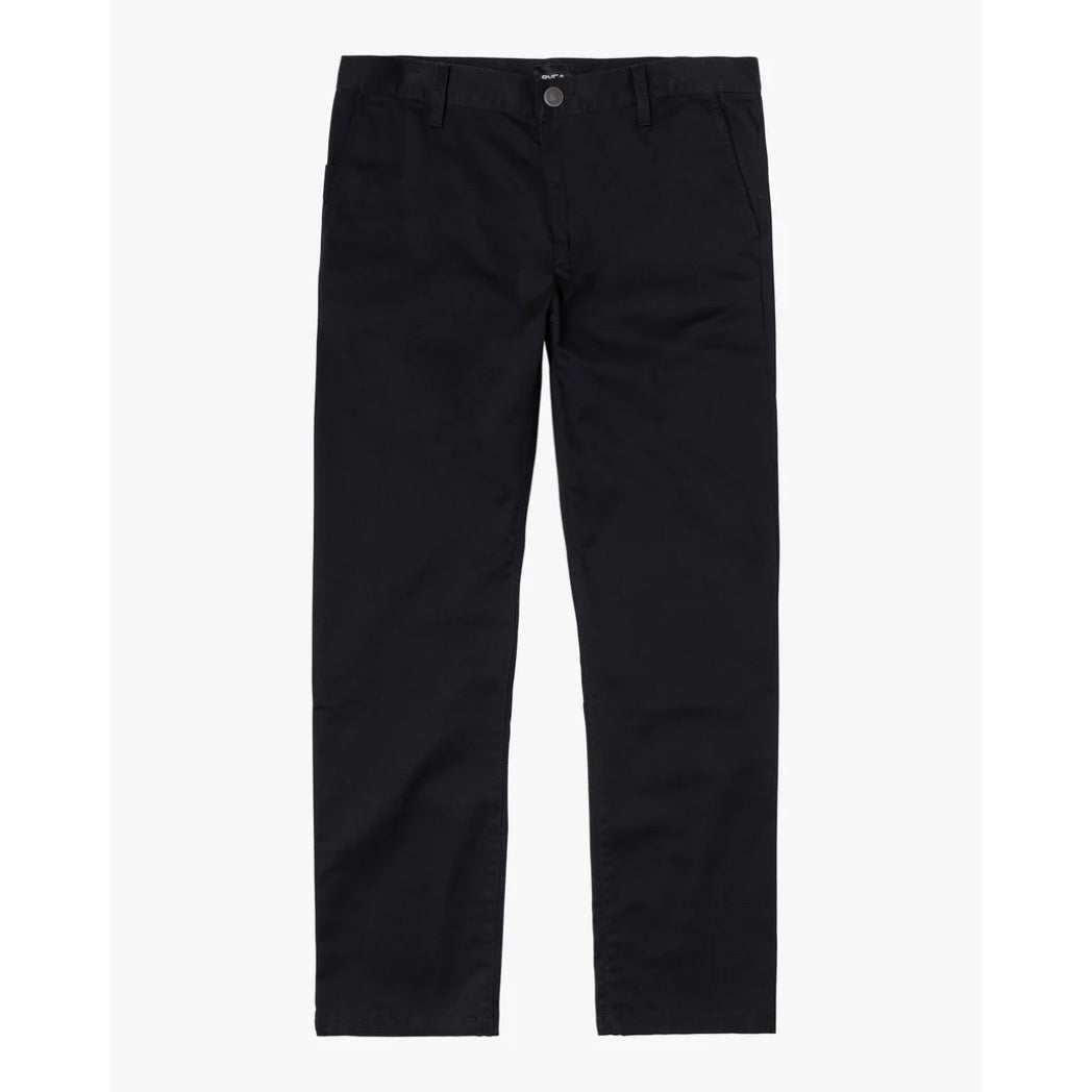 RVCA - WEEKEND STRETCH STRAIGHT FIT PANT | BLACK