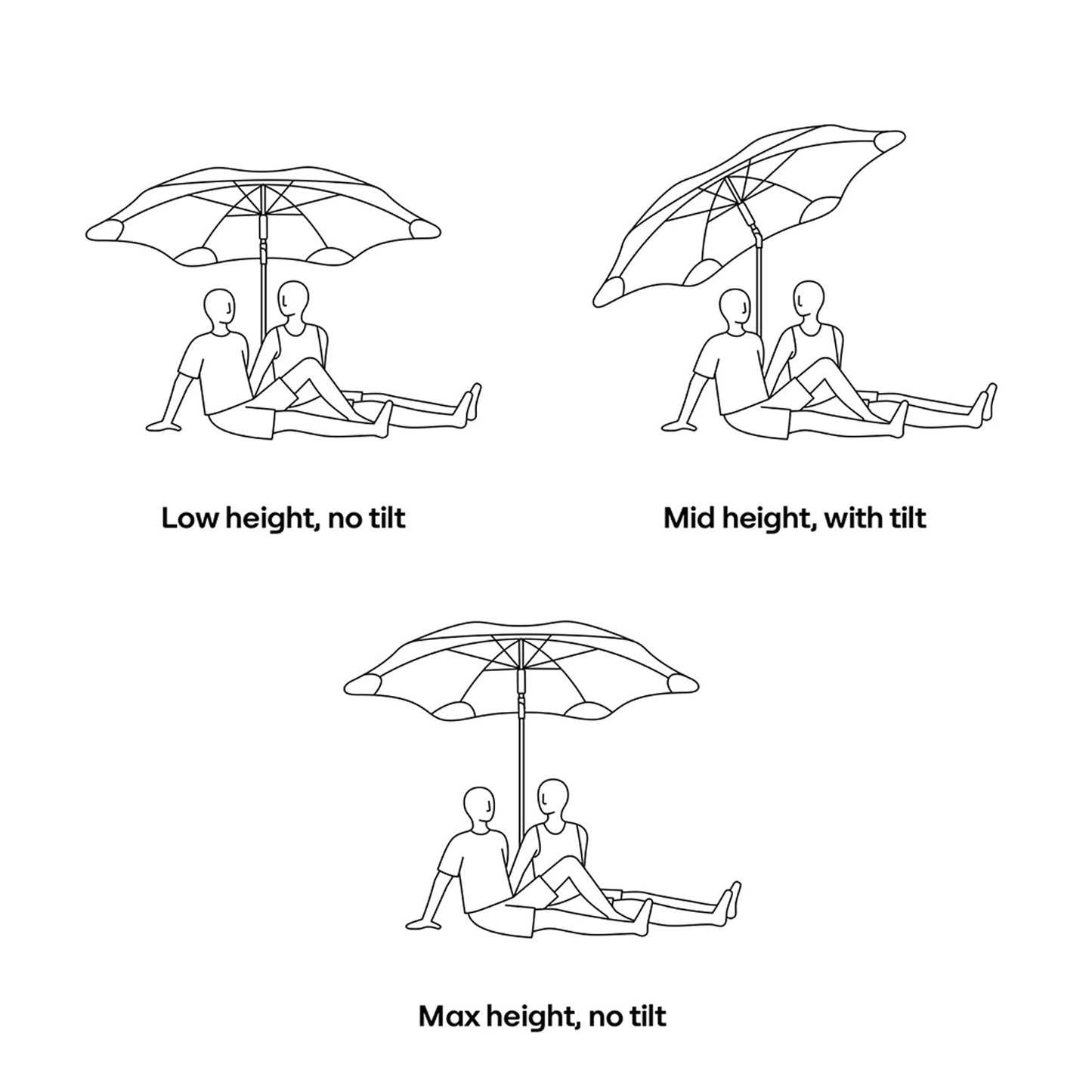 blunt | beach umbrella | sea