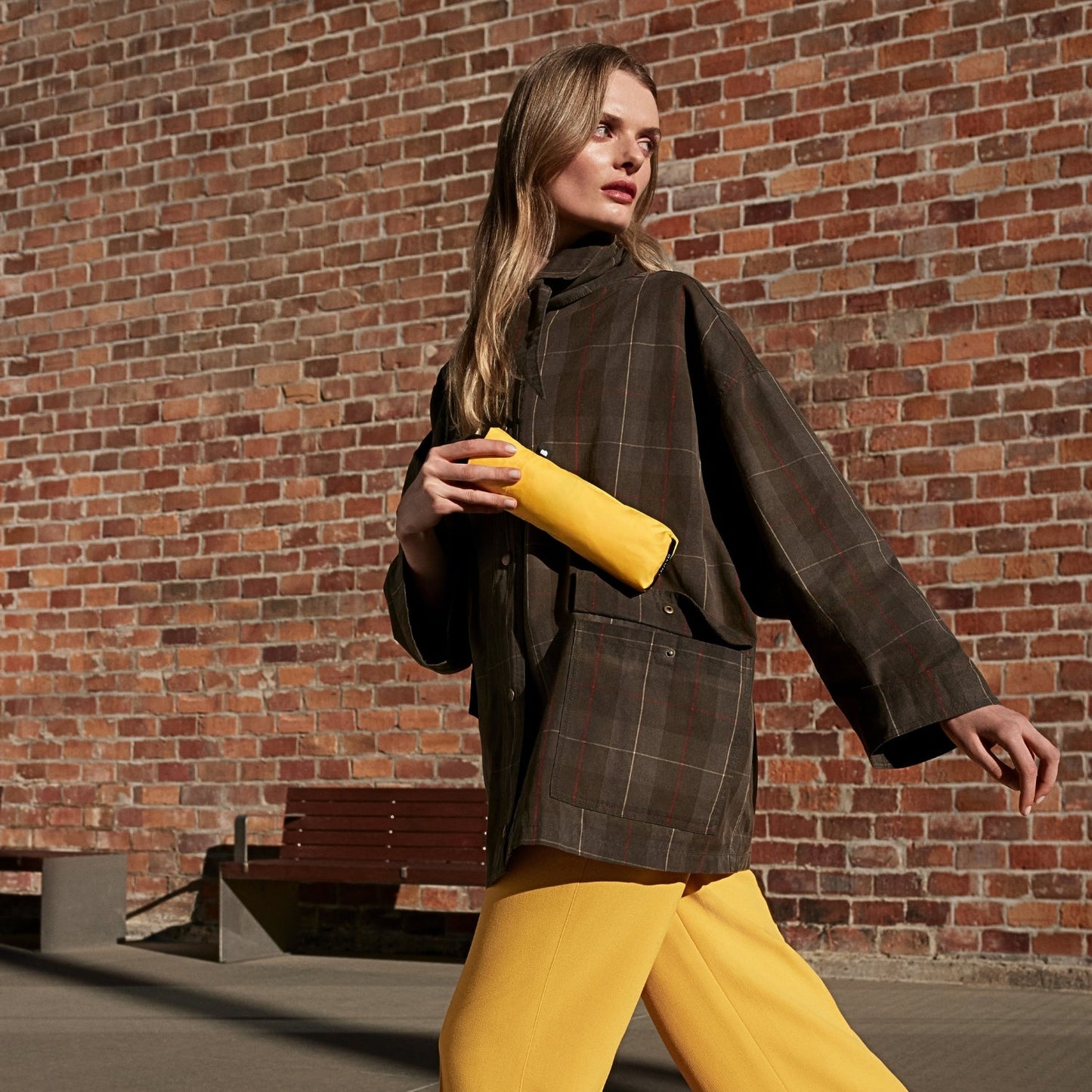 blunt | neo mini umbrella | citrus yellow