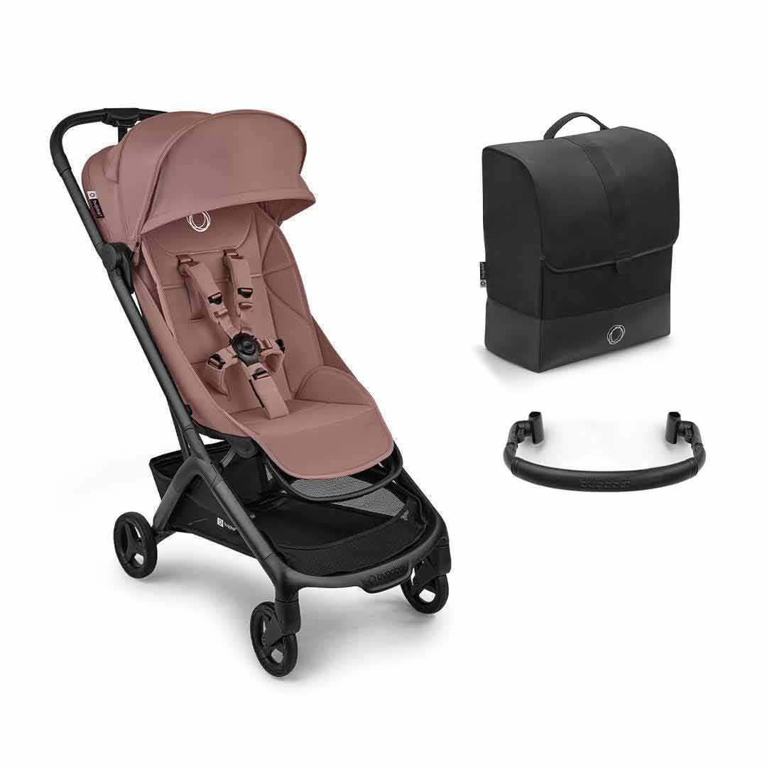 Bugaboo Butterfly 2 Complete Compact Stroller - Dusky Pink
