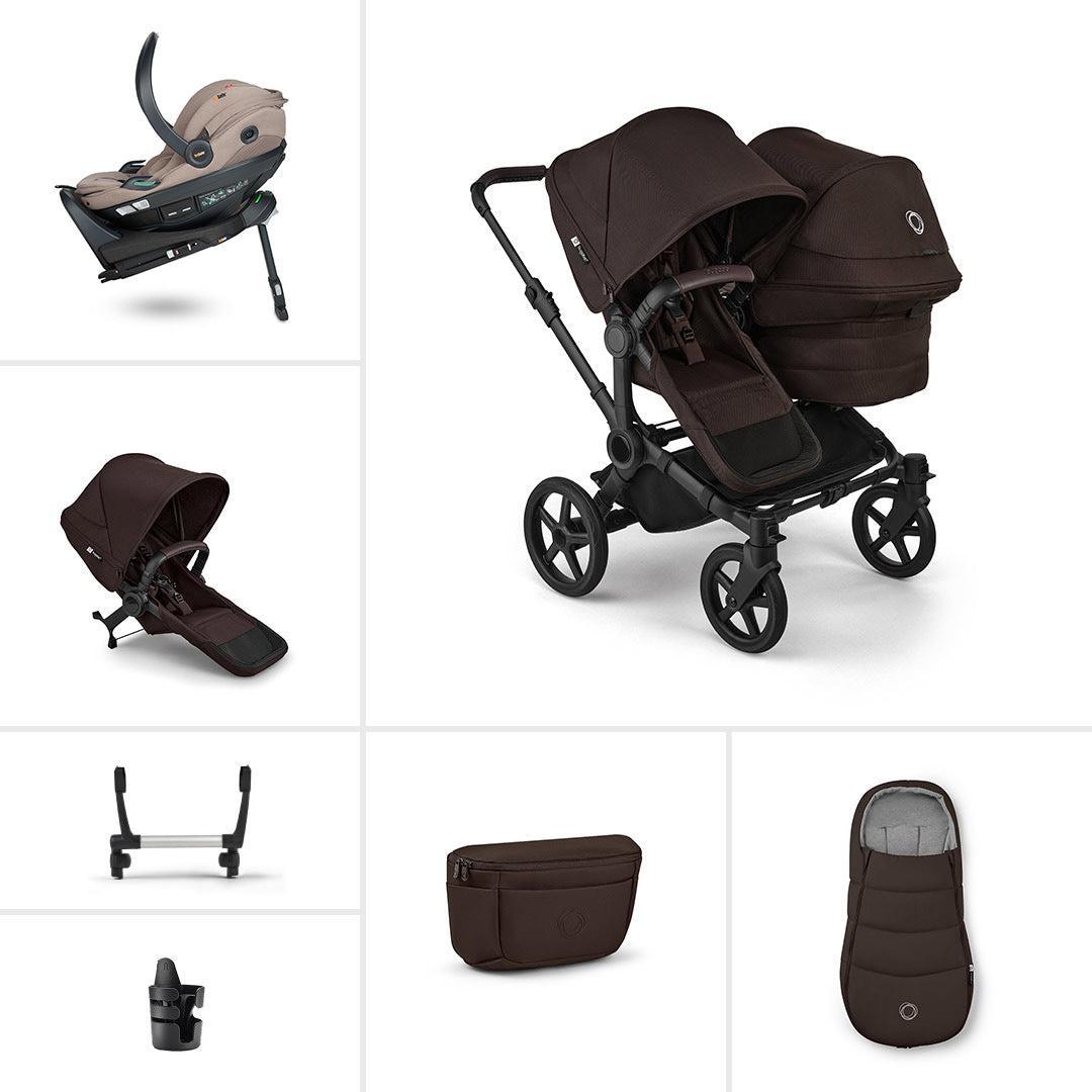 Bugaboo Donkey 6 Double Ultimate Go Beyond 2 Newborn Bundle