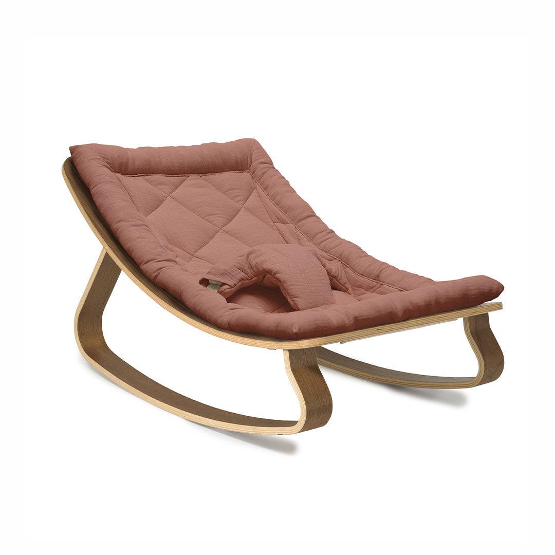 Charlie Crane LEVO Baby Rocker Cushion - Bois de Rose