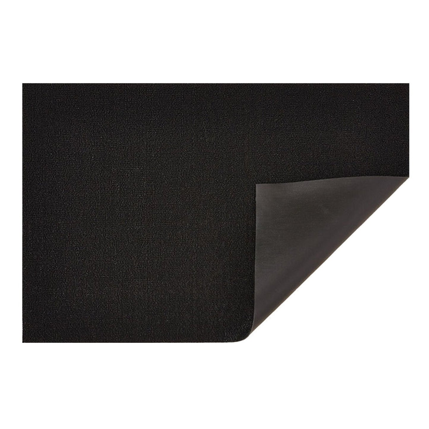 chilewich | shag doormat 46x71cm (18x28") | solid black