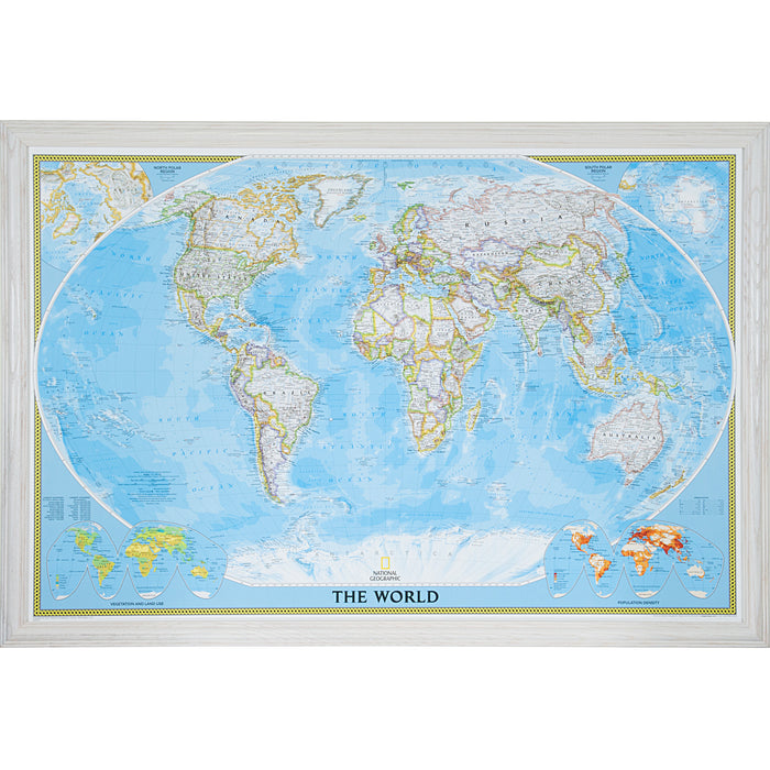 Classic World Push Pin Map – Wiltshire 440 White