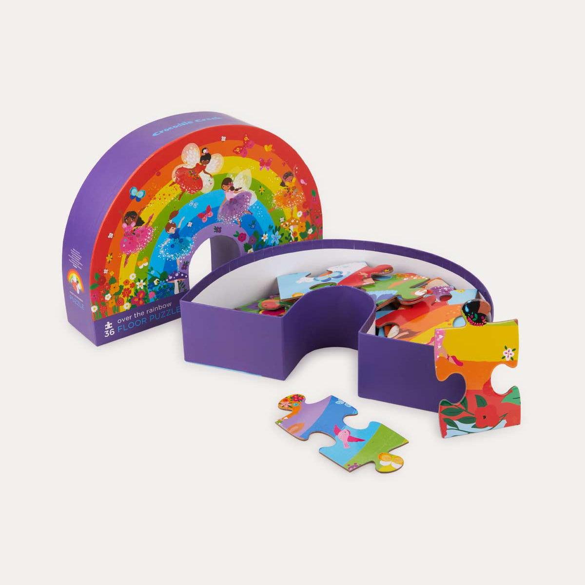Crocodile Creek 36 Piece Puzzle Over The Rainbow