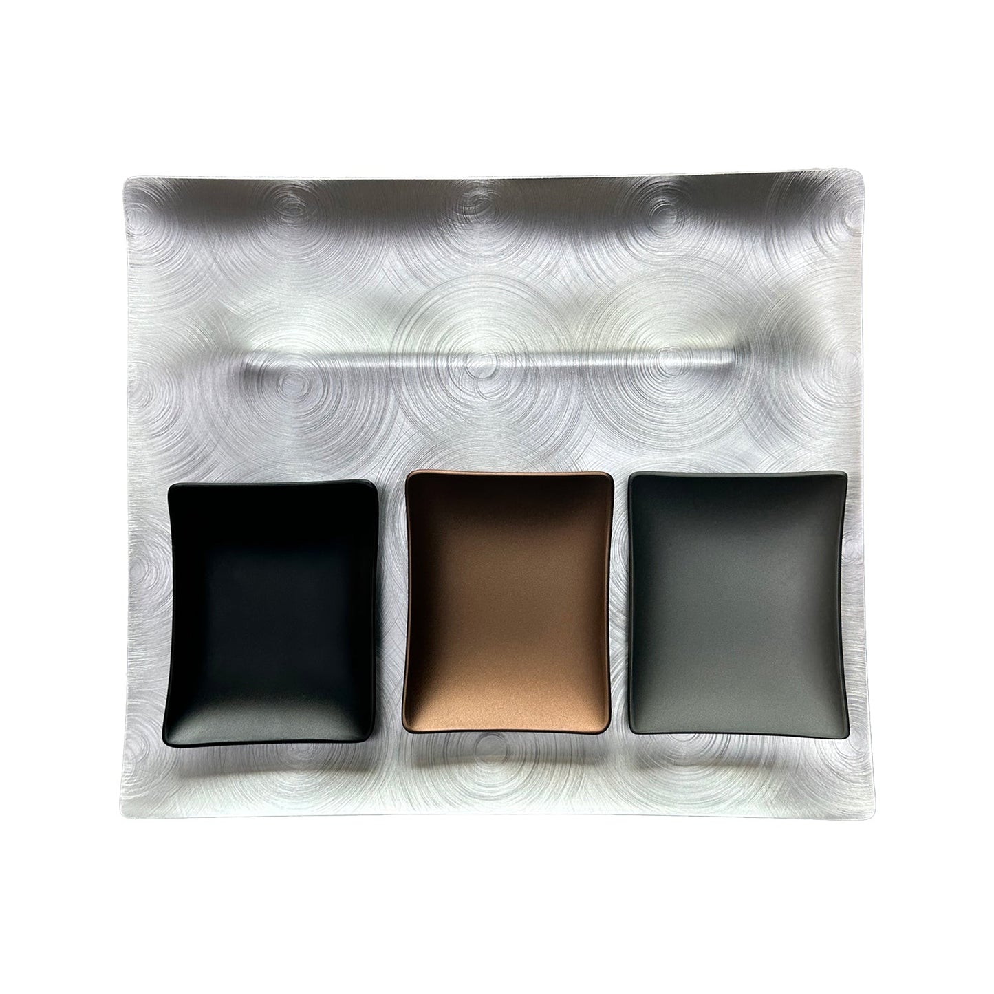 fink | tapas condiment tray | mocha