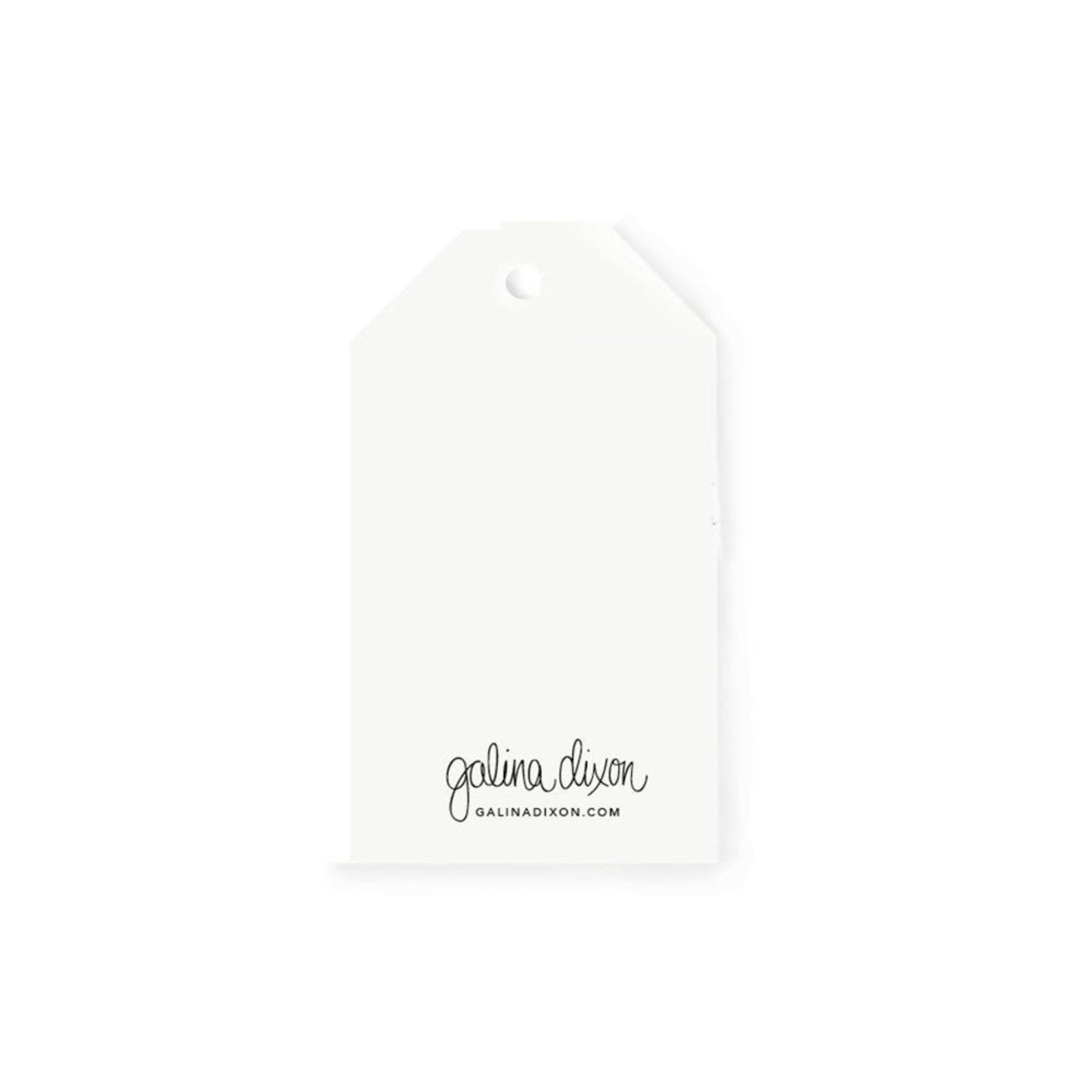 galina dixon | gift tag | this is for you