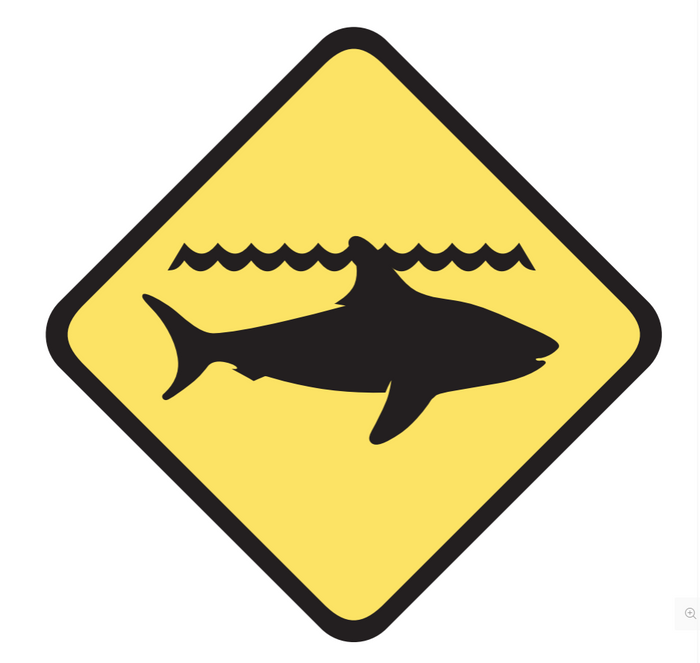 Shark Signage