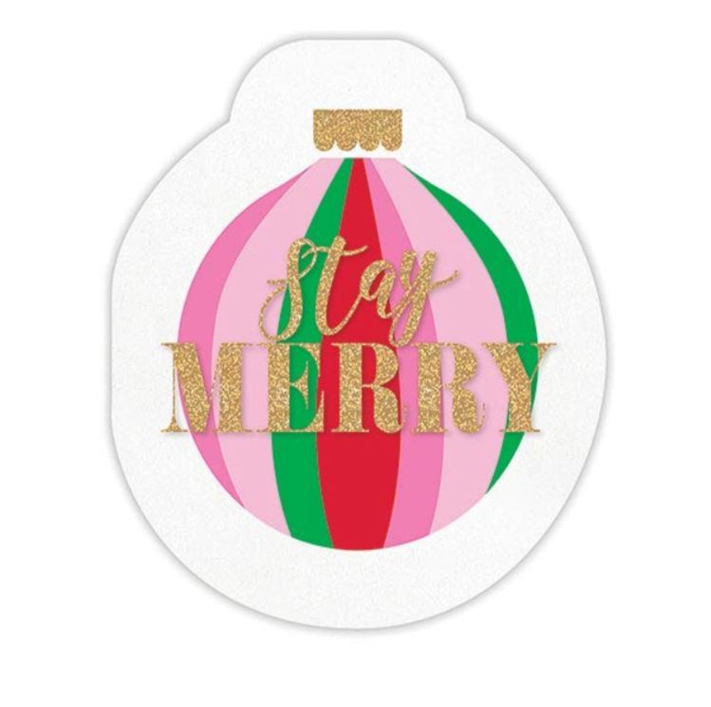 Stay Merry Ornament Napkins
