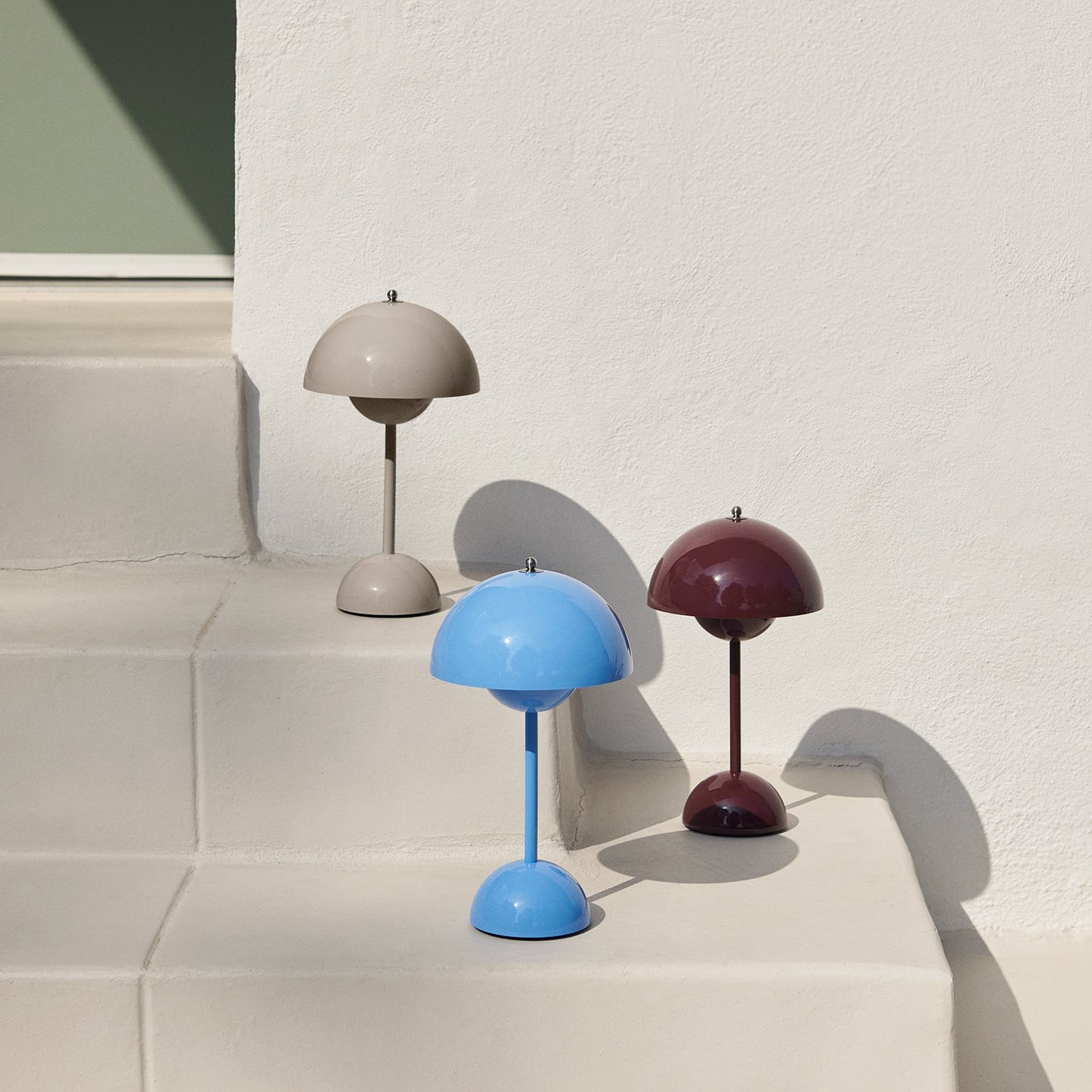 &tradition | flowerpot VP9 portable lamp | grey beige