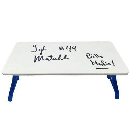 Tyler Matakevich Signed Mini Table with Bills Mafia Signed Mini Table TSE Buffalo