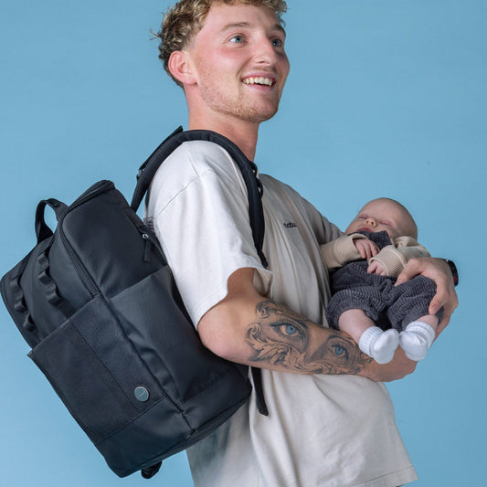 Babymel Finn Changing Backpack - Black