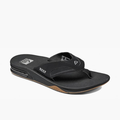 REEF - FANNING | BLACK/SILVER