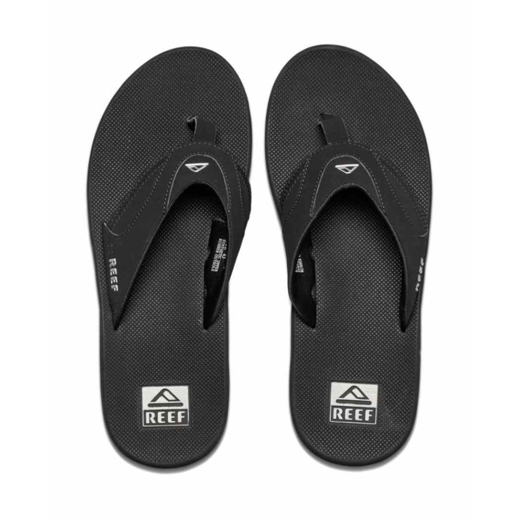 REEF - FANNING | BLACK/SILVER