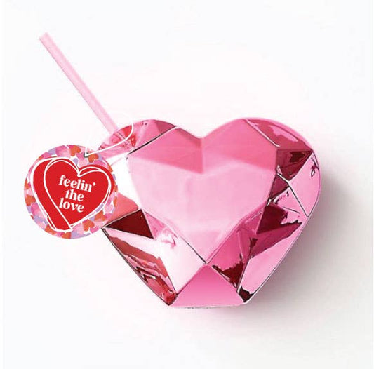 Disco Heart Tumbler- Set of 2