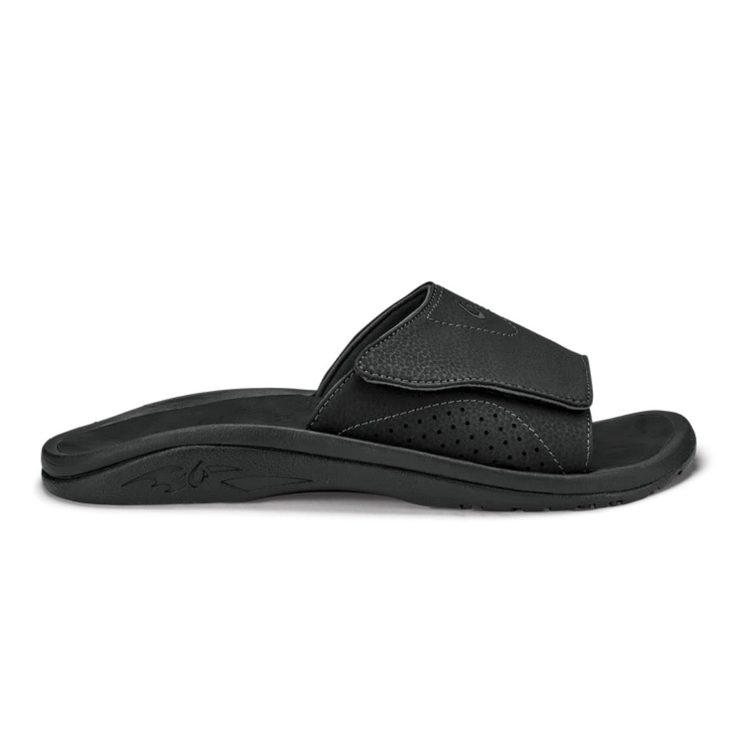 OLUKAI - NALU SLIDE (MENS) | BLACK
