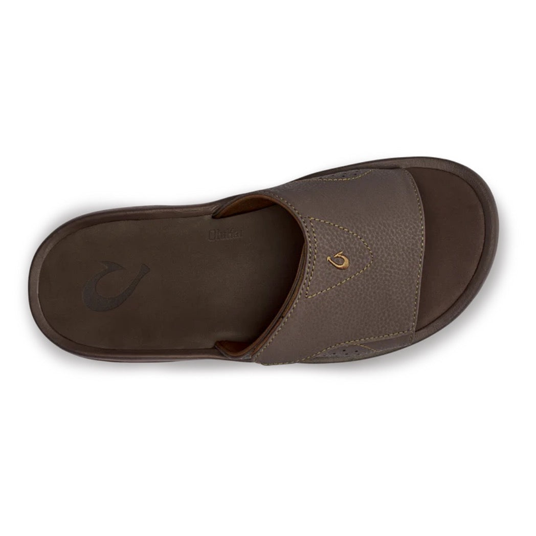 OLUKAI - NALU SLIDE (MENS) | DARK JAVA/DARK JAVA