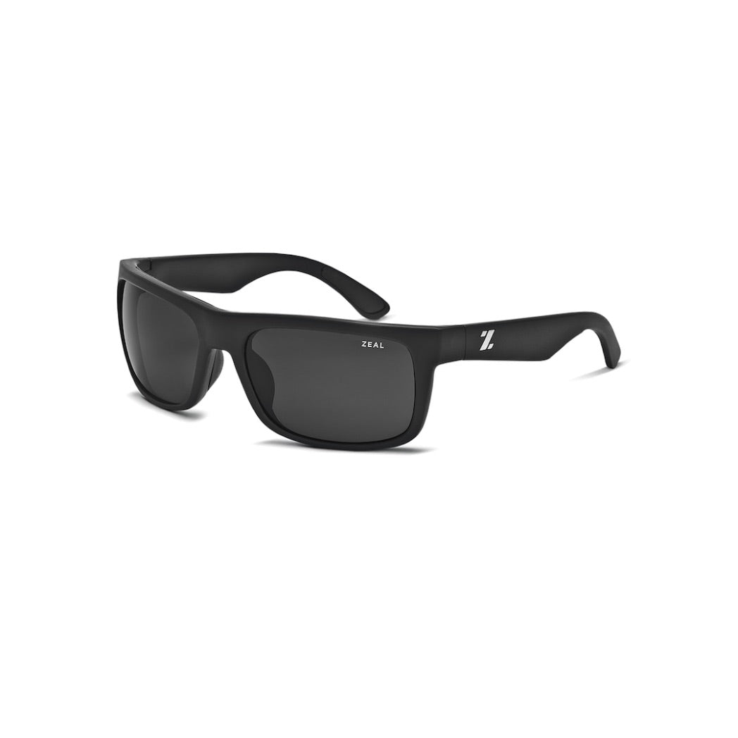 ZEAL OPTICS - ESSENTIAL | Matte Black w/ Grey