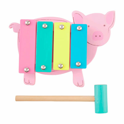 FARM WOOD XYLOPHONE TOY