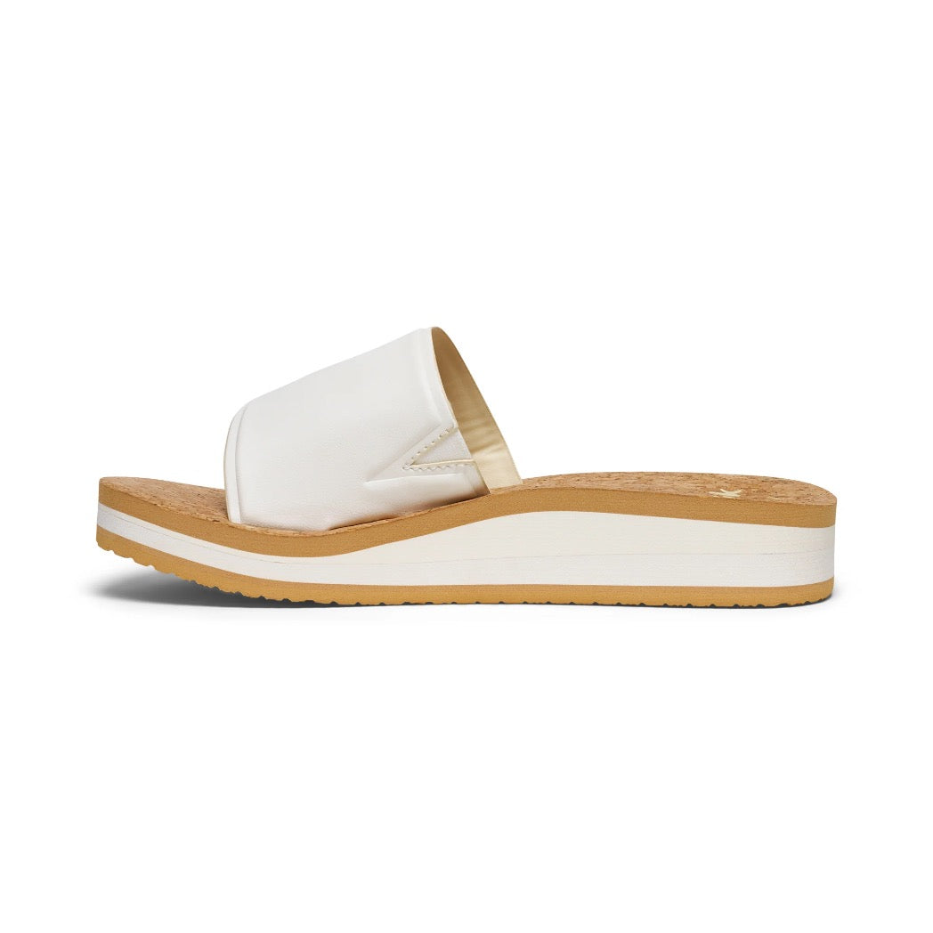 SANUK - HIGHLAND SLIDE | MARSHMELLOW