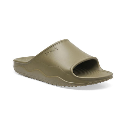 SANUK - BEER FOAMIE SLIDE (MENS) | OLIVE
