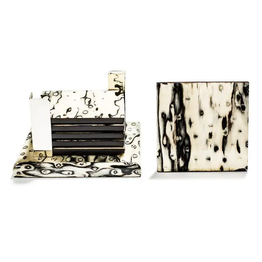 LADORADA Ojo de Pajaro Coaster Set