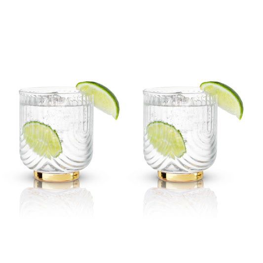 Belmont Gatsby Glass Tumblers