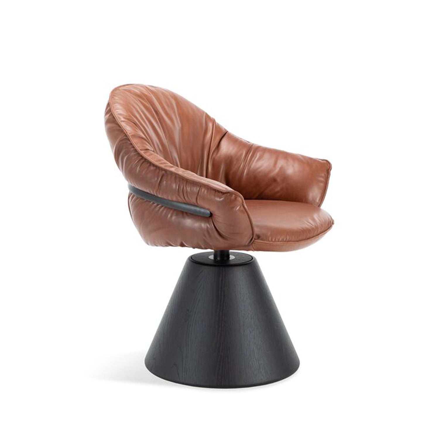 freifrau | marie armchair | cone frame | adora kandis leather