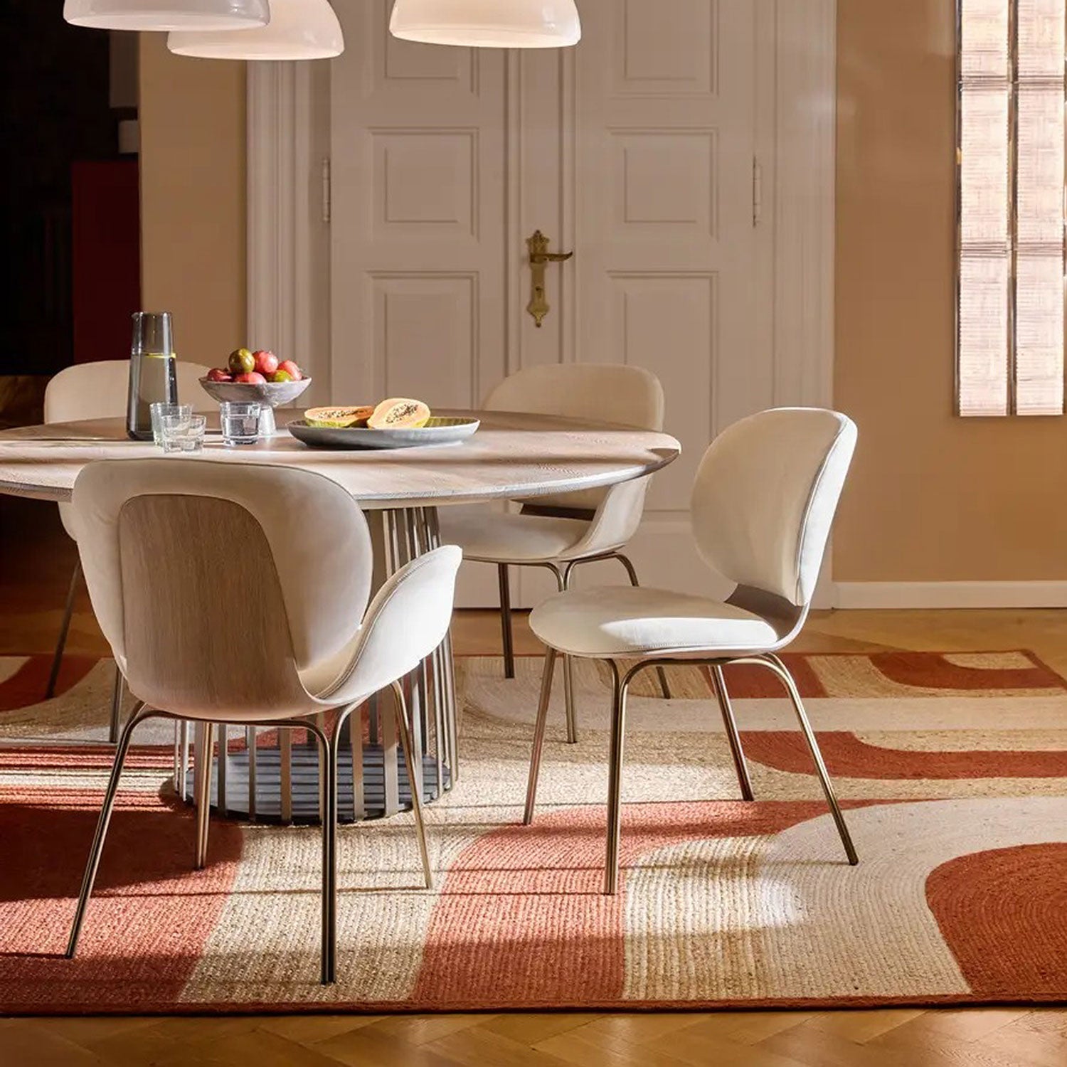 freifrau | ivy chair | twin-pipe steel frame | CATEGORY 1 FABRIC