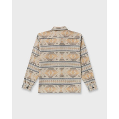 BILLABONG - OFFSHORE JACQUARD LONG SLEEVE FLANNEL SHIRT | SAND