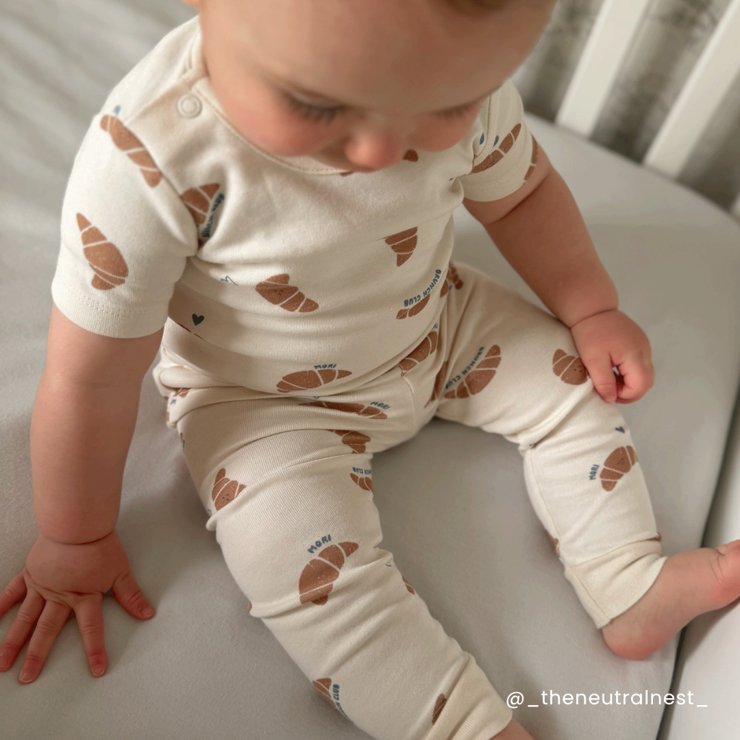 Croissant Time & Petit Croissant Pyjamas 2 Pack