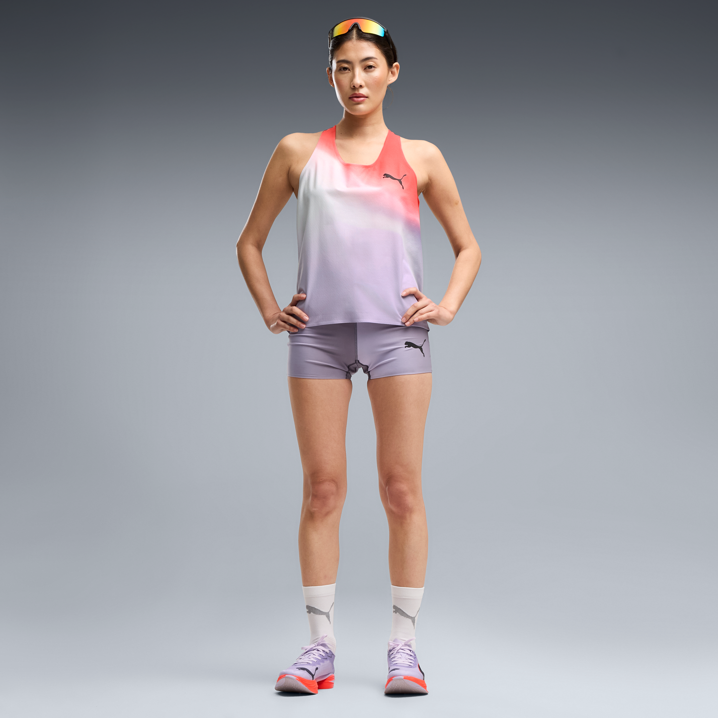 PUMA Women's Lightspeed Ultraweave Graphic Singlet