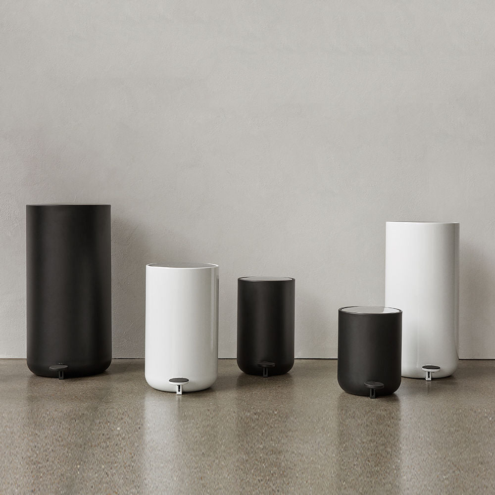 audo copenhagen (menu) | norm pedal bin 7 litre | gloss white - DC