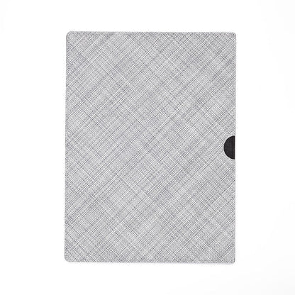 chilewich | laptop sleeve large | basketweave mist - DC