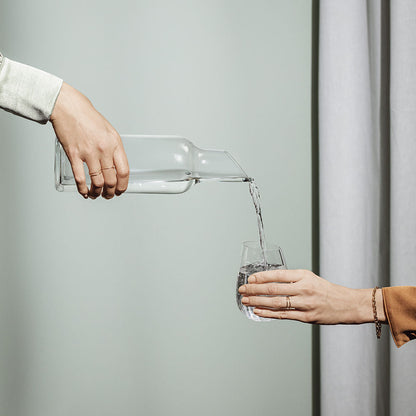 eva solo | glassware - glass carafe with wood stopper