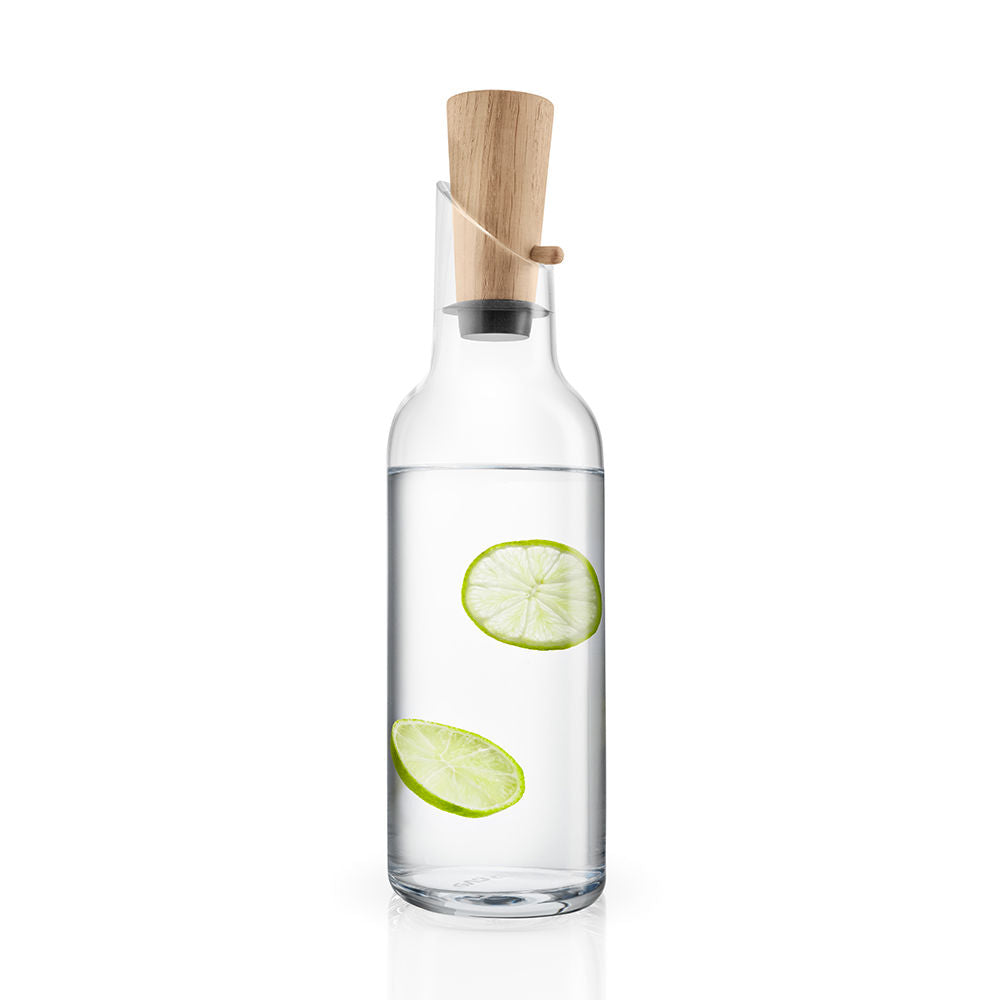 eva solo | glassware - glass carafe with wood stopper
