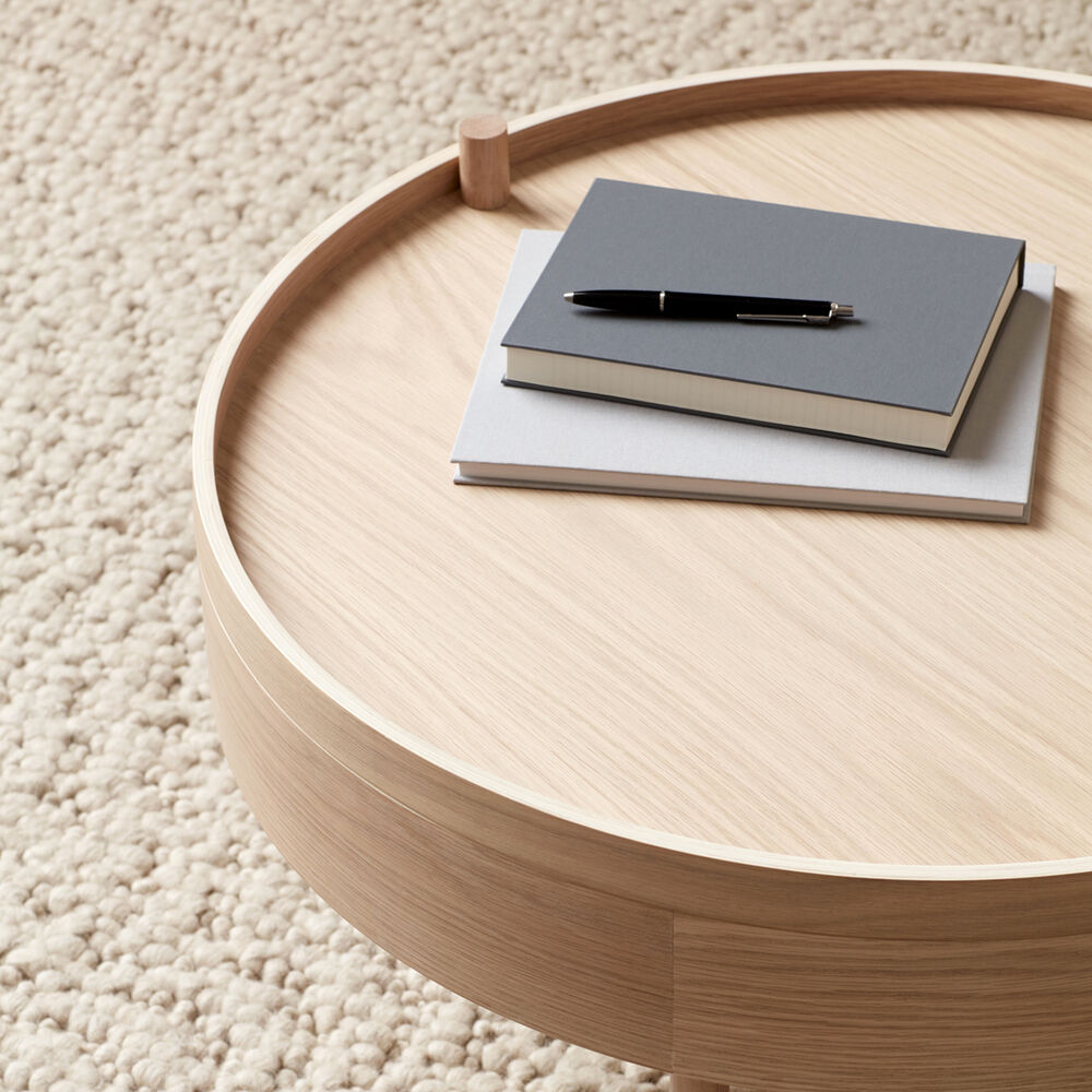 audo copenhagen (menu) | turning coffee table | natural oak ~ DC