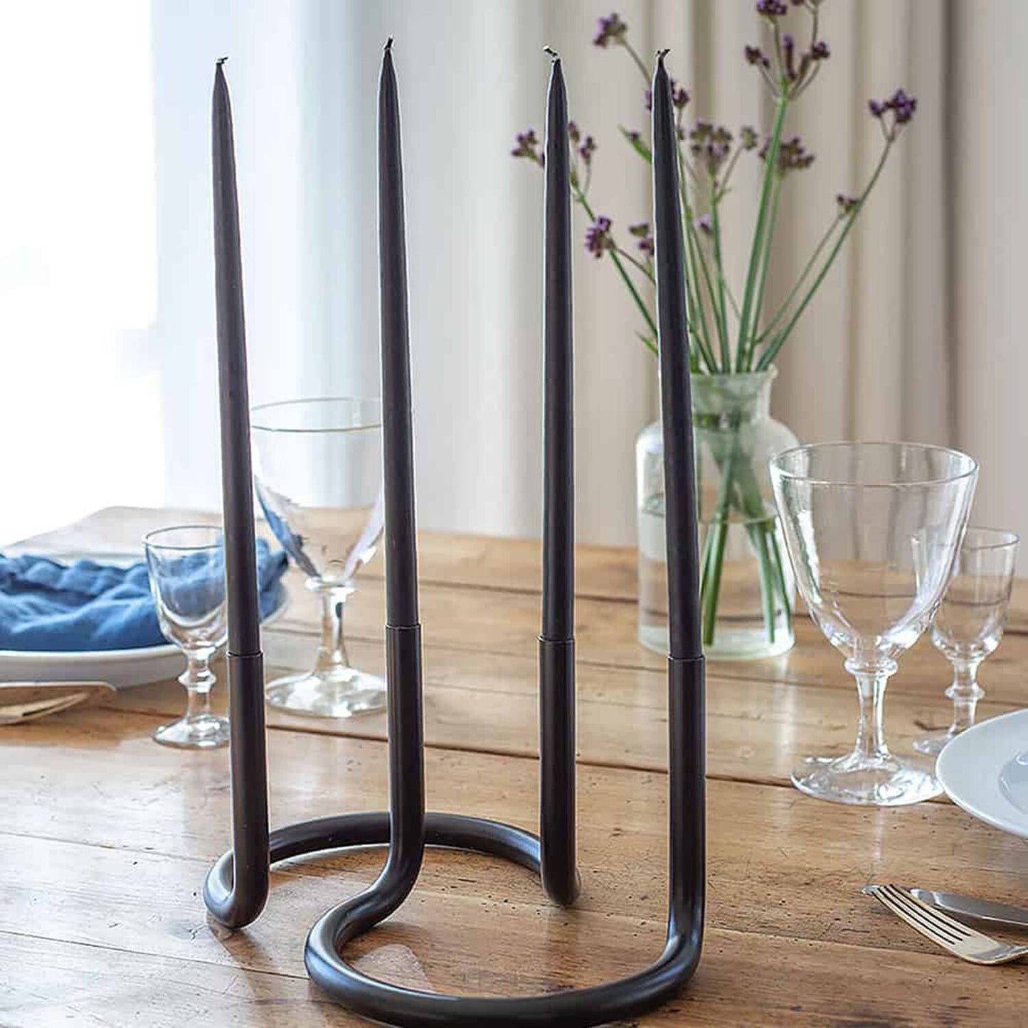 architectmade | candles for gemini candle holder | black 4 pack