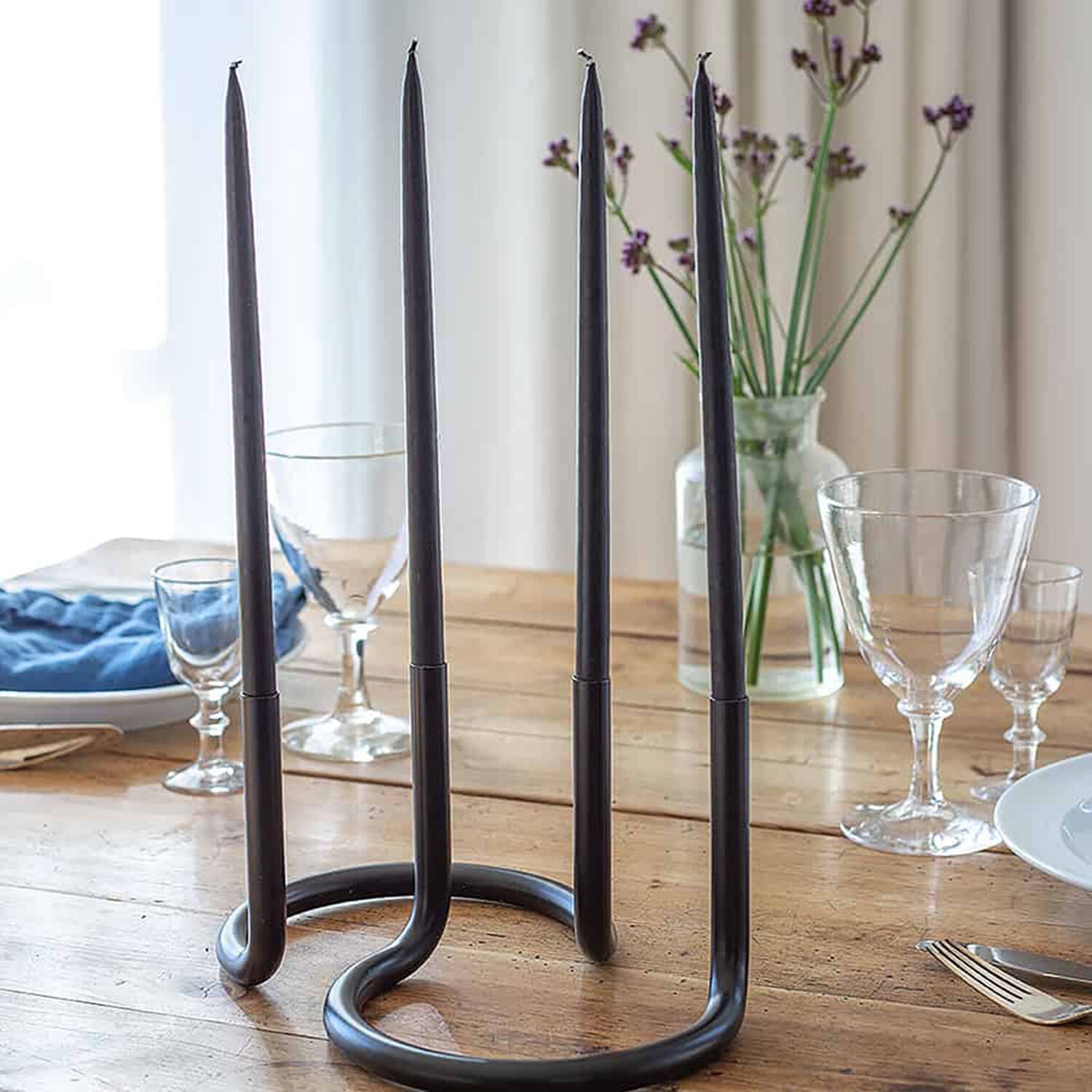 architectmade | candles for gemini candle holder | black 4 pack