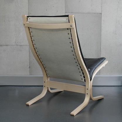hjelle | siesta fiora 305 chair | high back | oak + hemsen HA19 leather