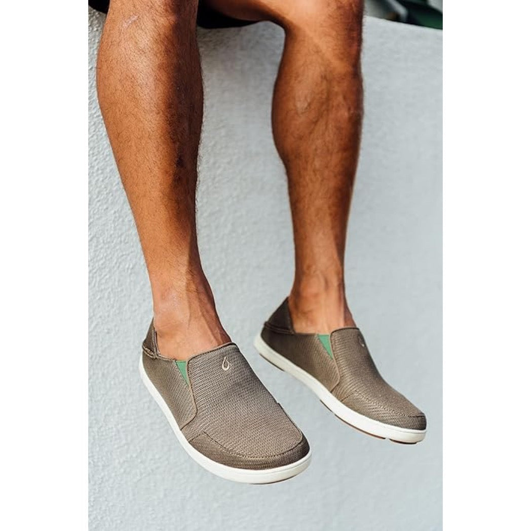 OLUKAI - NOHEA MESH (MENS) | Mustang / Lime Peel