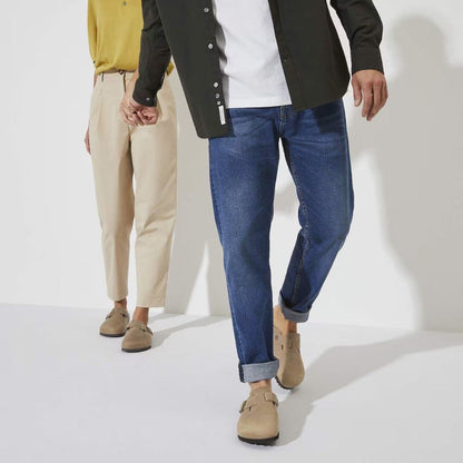 BIRKENSTOCK - BOSTON OILED LEATHER | Tabacco Brown