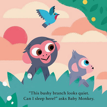 Can I Sleep Here? Baby Monkey Board Book