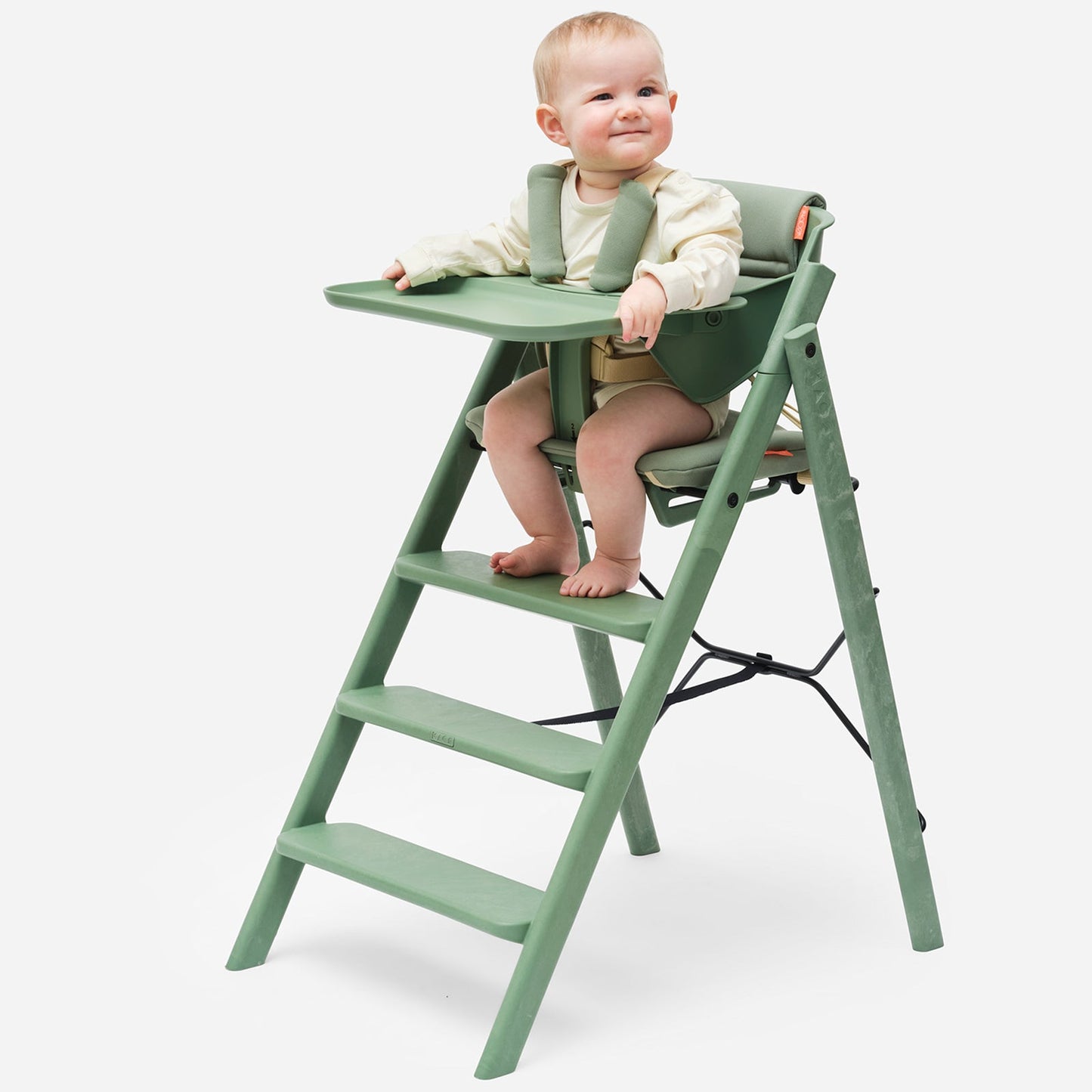 KAOS Klapp Safety Rail & Tray - Mineral Green