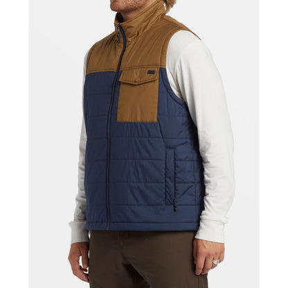 BILLABONG - PRISM QUILTED VEST | DUSTY NAVY